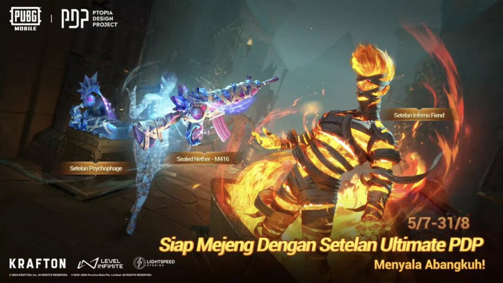 Cara Dapat Bundle Mumi PUBG Mobile Banyak Versi Edisi Terbatas ONE