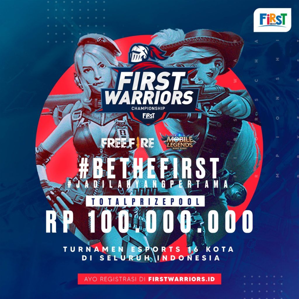 First Warriors Championship Pertandingakan MLBB Dan Free Fire Di 16