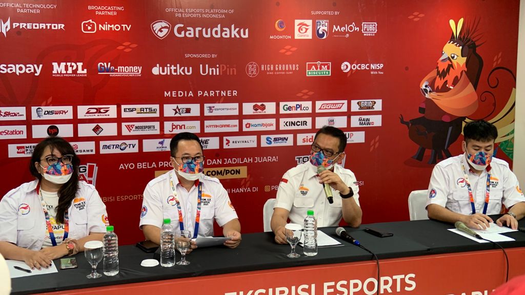 Eksibisi Esports Pon Papua 2021 Resmi Dibuka One Esports Indonesia