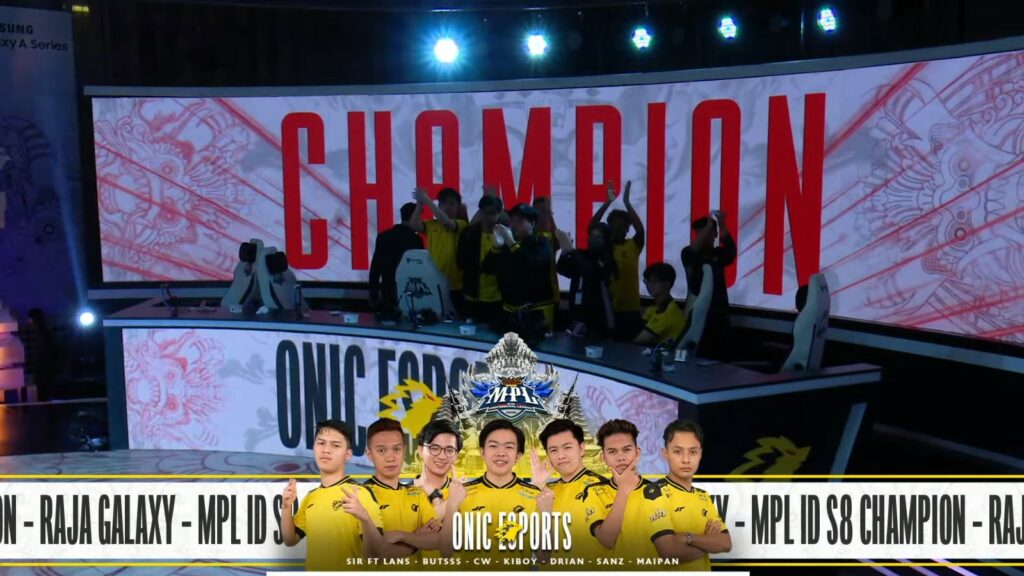 ONIC Esports Champion MPL ID Season 8