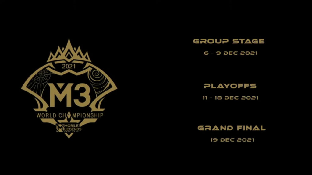 Jadwal M3 World Championship