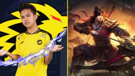 Mobile Legends: Bang Bang MPLI 2021 MVP ONIC Esports' SANZ with hero, Yi Sun-Shin