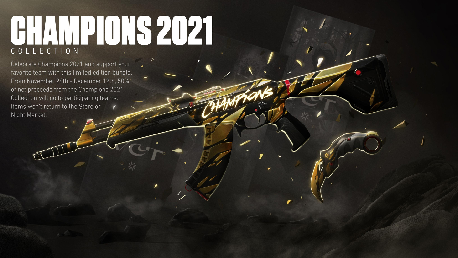 Drop dan item ingame Valorant Champions 2021 akan segera hadir ONE