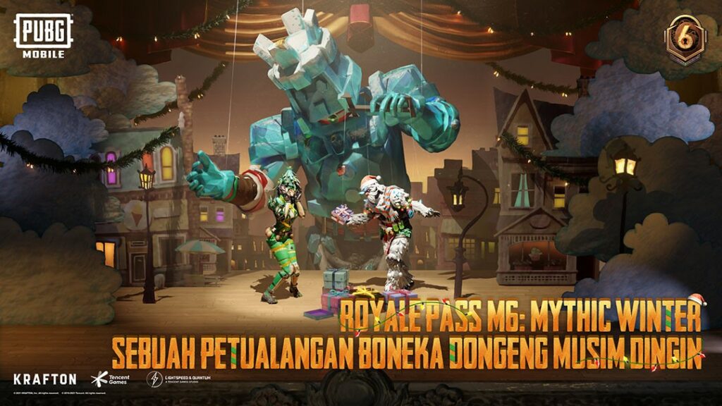 PUBG Mobile hadirkan Royale Pass M6: Mythic Winter dan banyak fitur