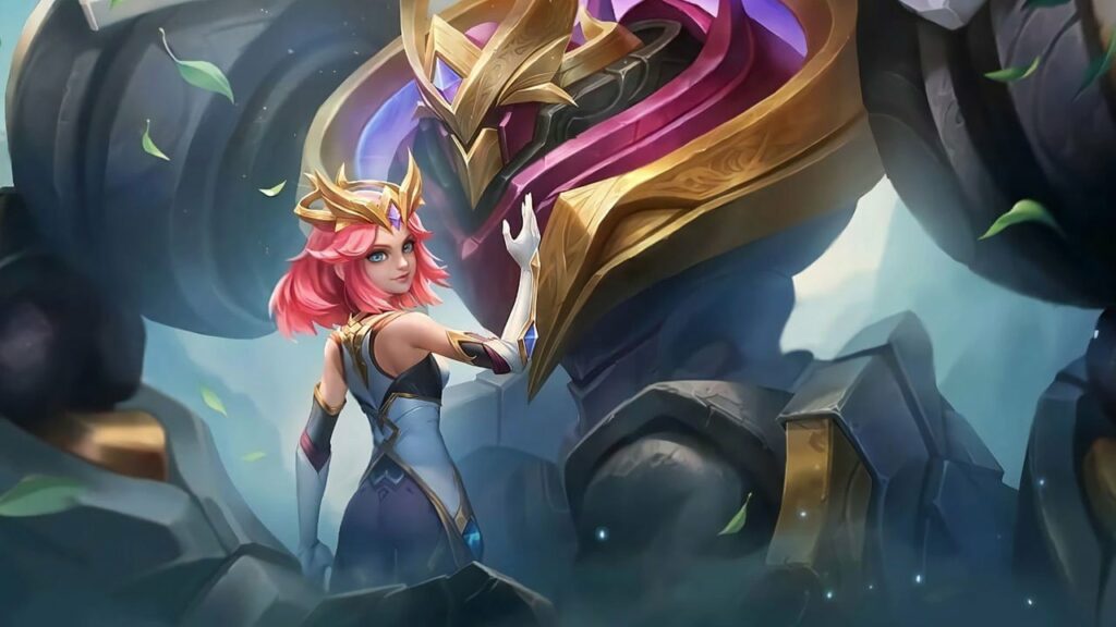 Edith hero tank Mobile Legends paling mematikan