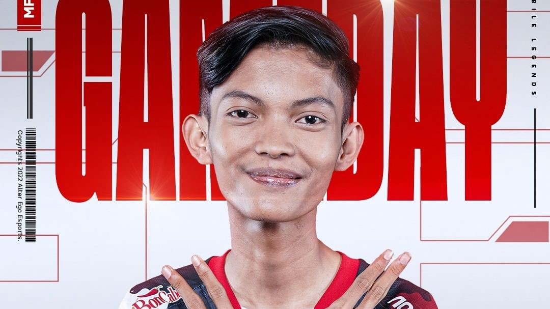 U kokragiga top qoydi.