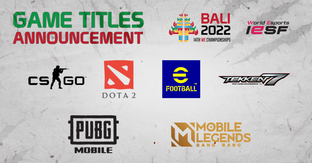 MLBB Dan PUBG Mobile Masuk Dalam Cabang Game World Esports Championship ...