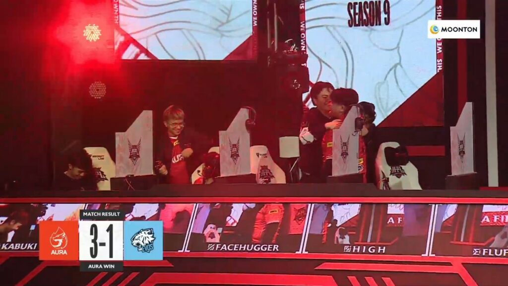 AURA Fire vs EVOS Legends