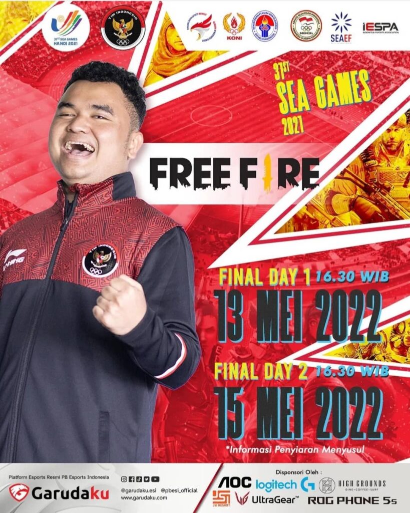 Jadwal SEA Games 2021