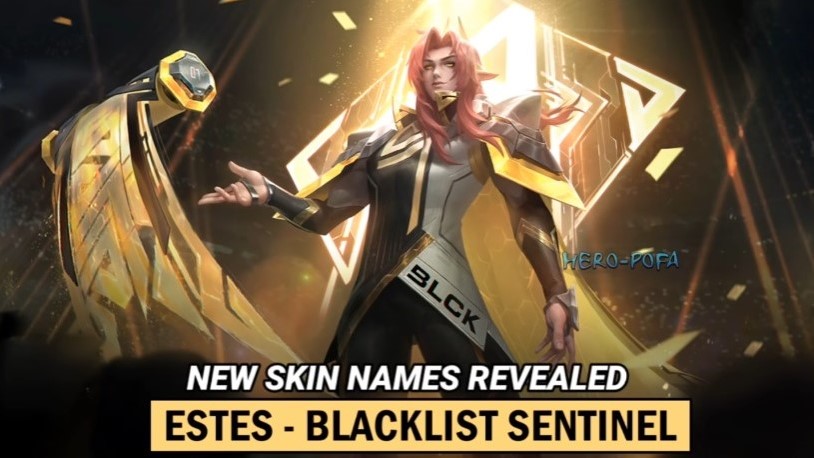 Mobile Legends, MLBB, Skin M3 Estes Blacklist Sentinel