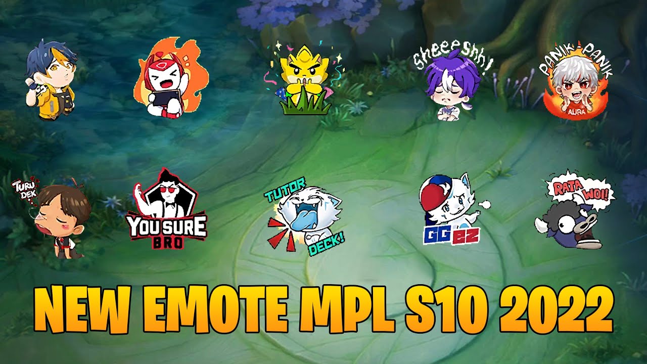 Moonton tarik emote eksklusif skuad MPL 2022 ONE Esports Indonesia