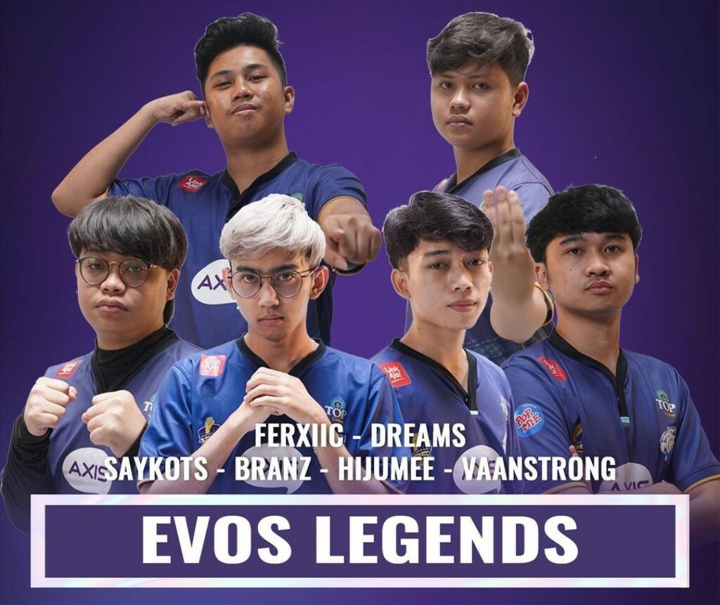 Mobile Legends, MLBB, EVOS Legends, PPE 2022