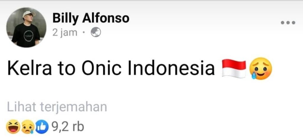ONIC Kelra, Kelra, MPL ID, Mobile Legends Bang Bang
