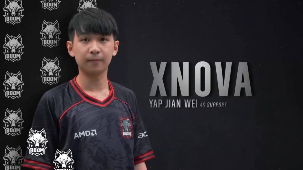 Xnova, salah satu pemain baru BOOM Esports