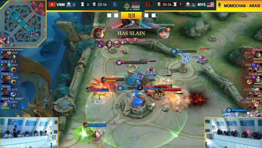 Mobile Legends, timnas MLBB Malaysia vs Vietnam, IESF WEC 2022