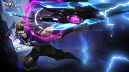 Moskov, Skin Moskov Violet Spear, Skin Starlight, MLBB, Mobile Legends