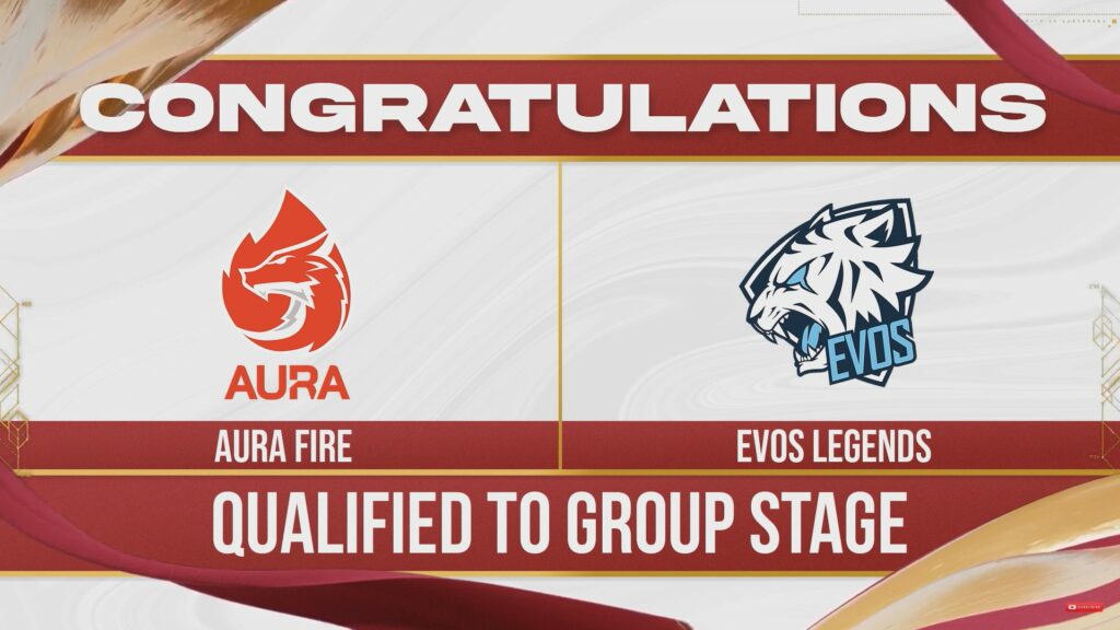 AURA Fire dan EVOS Legends melaju ke babak group stage Pilpres Esports 2023