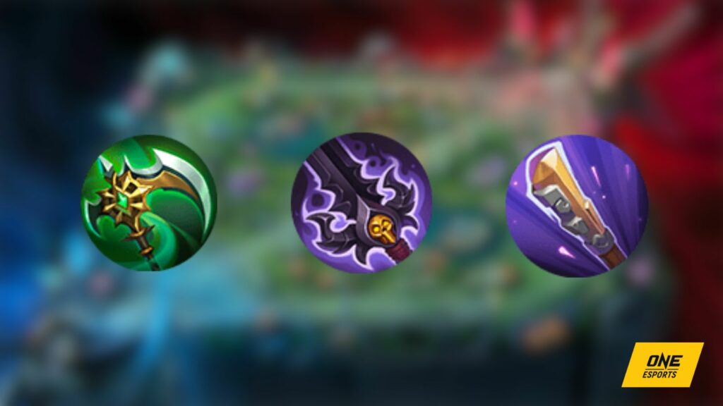 Mobile Legends, MLBB, Trinity Build, Corrosion Scythe, Demon Hunter Sword, Golden Staff