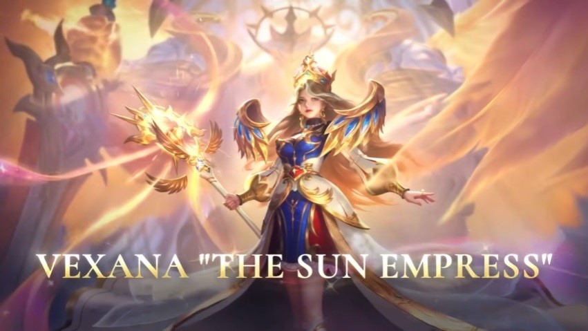 Skin Collector Mobile Legends, Vexana The Sun Empress
