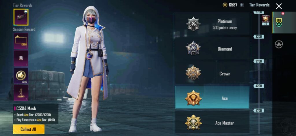 PUBGM C5S14 Mask