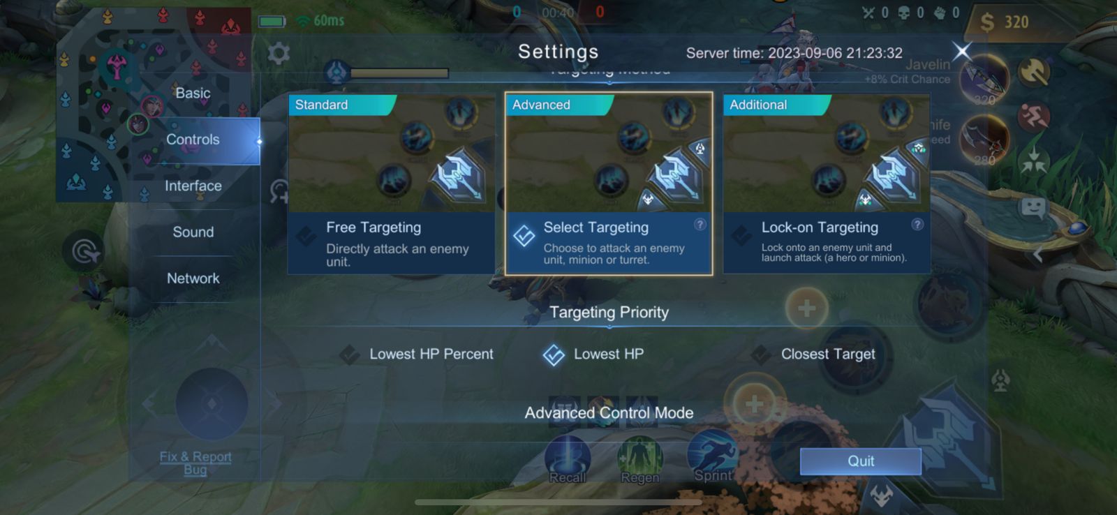 Eksklusif: Control Setting Irithel Caderaa, Build Item, Dan Talent 