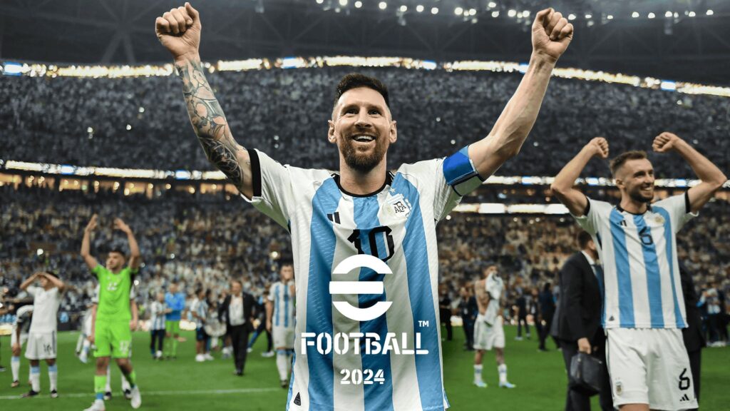 Gratis! eFootball 2024 dirilis, Lionel Messi jadi ambassador ONE