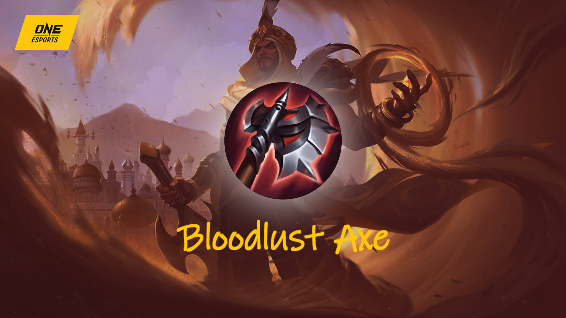 Penjelasan item Bloodlust Axe: Bertahan hidup dengan menyerang! | ONE  Esports Indonesia