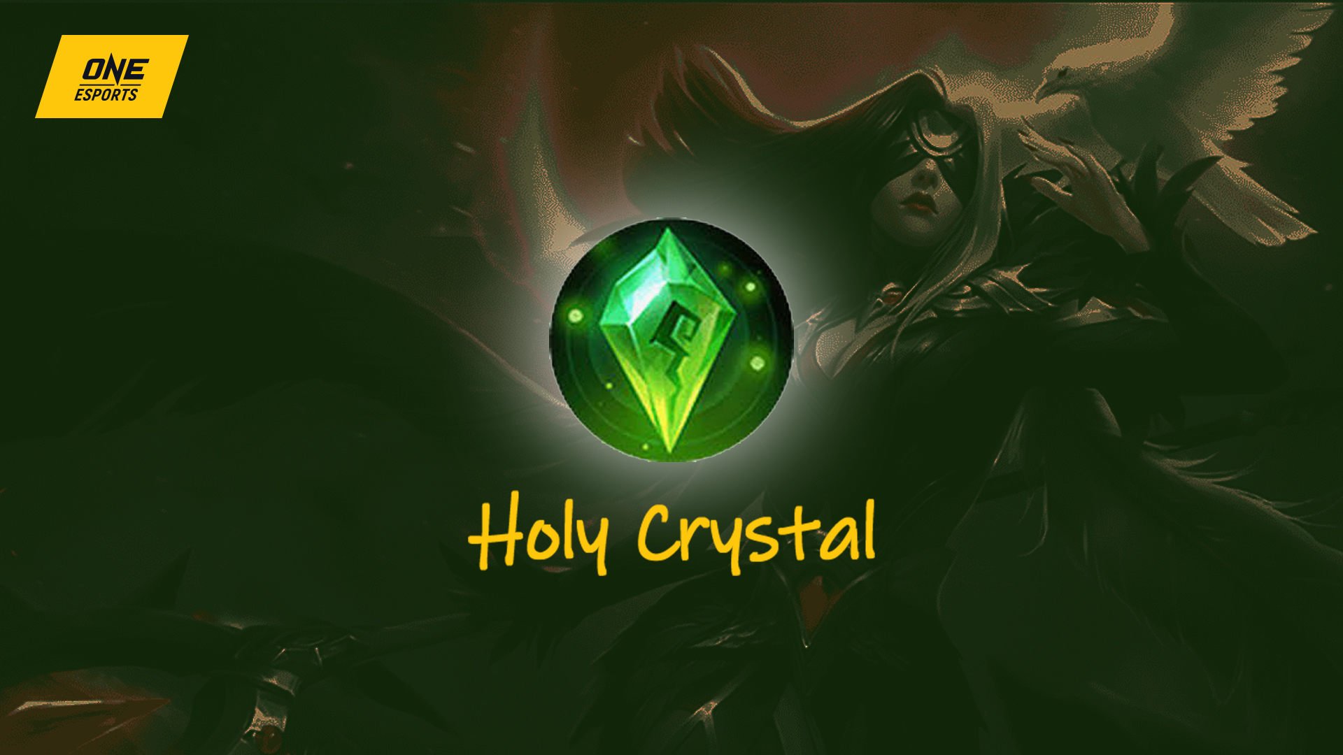 Penjelasan item Holy Crystal Steroid terbaik hero magic damage ONE