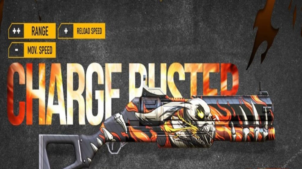 Penjelasan senjata Charge Buster Free Fire, Charge Buster Free Fire, Free Fire