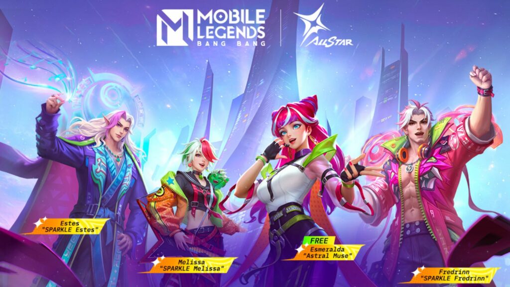 MLBB ALLSTAR 2024 Cara dapat skin gratis, tanggal rilis skin Sparkle