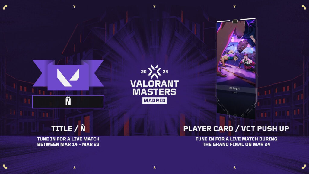 Cara dapat Valorant Player Card gratis edisi VCT Masters Madrid 2024