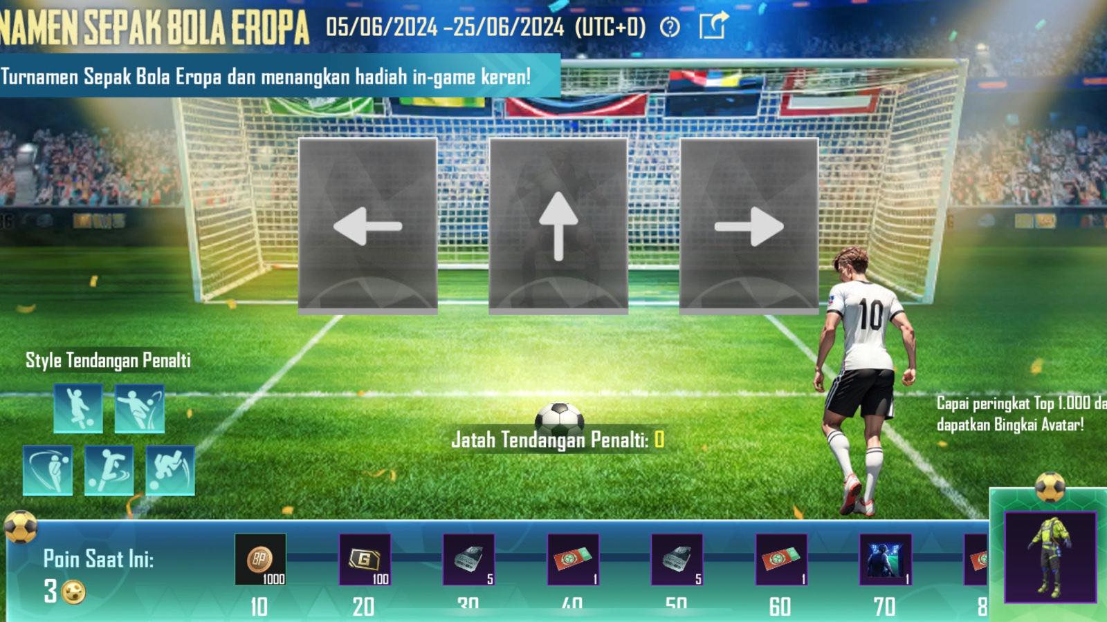 Cara dapat emote Cristiano Ronaldo di PUBG Mobile gratis ONE Esports