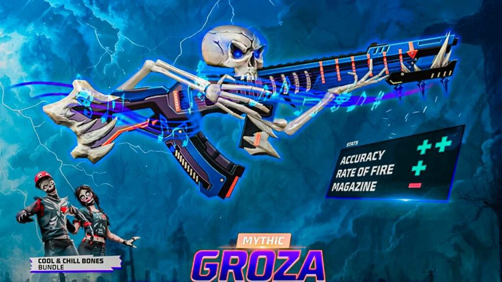 Groza Mythic Free Fire, Free Fire