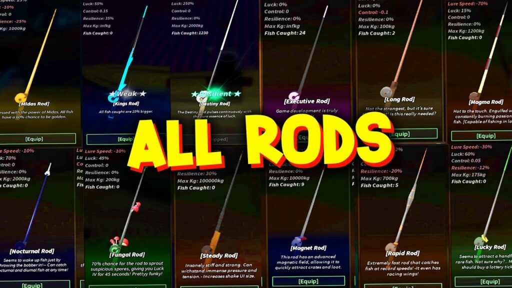 Tier list Fisch rods terbaik, jangan salah pilih! | ONE Esports Indonesia