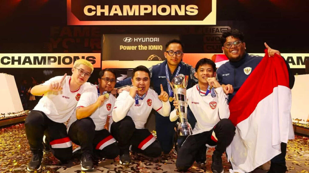 Indonesia juara dunia FIFAe World Cup 2024