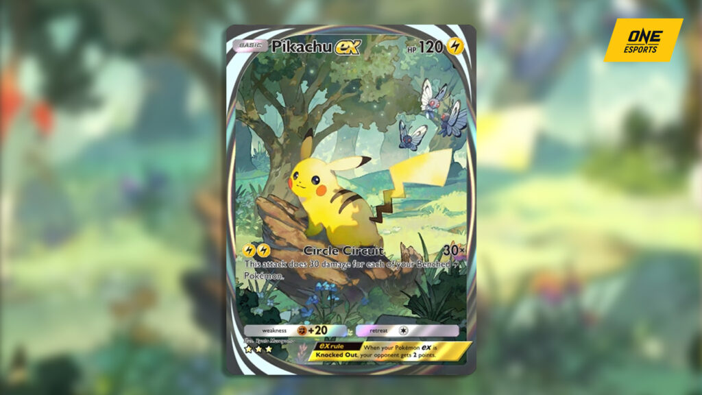 Pikachu EX Deck terbaik di Pokemon TCG Pocket