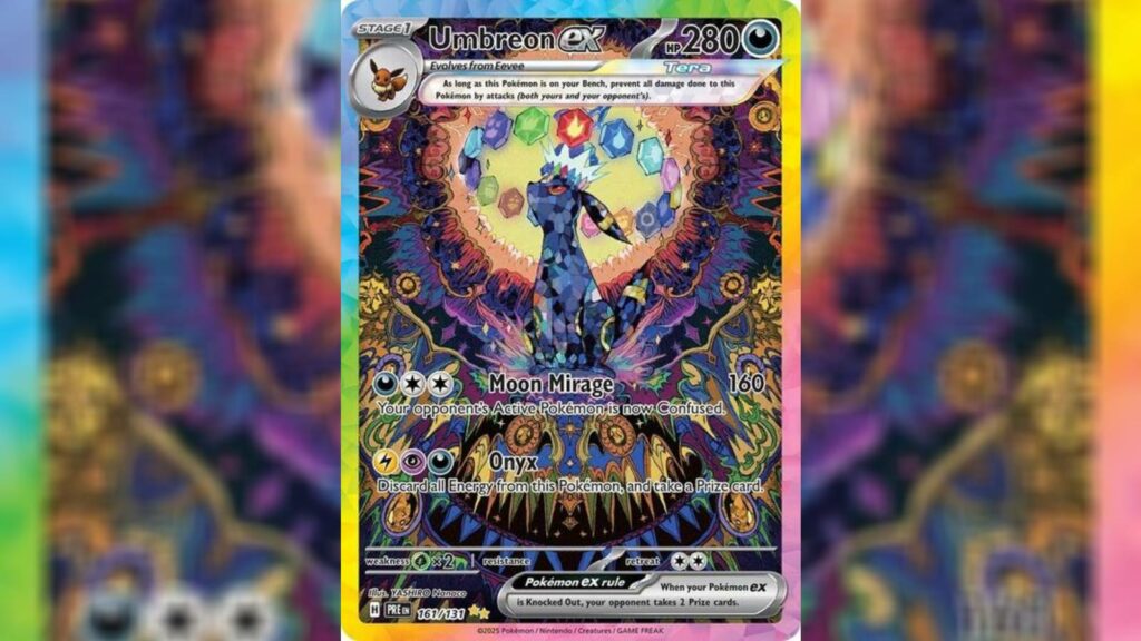 Pokemon TCG Prismatic Evolutions, Umbreon ex