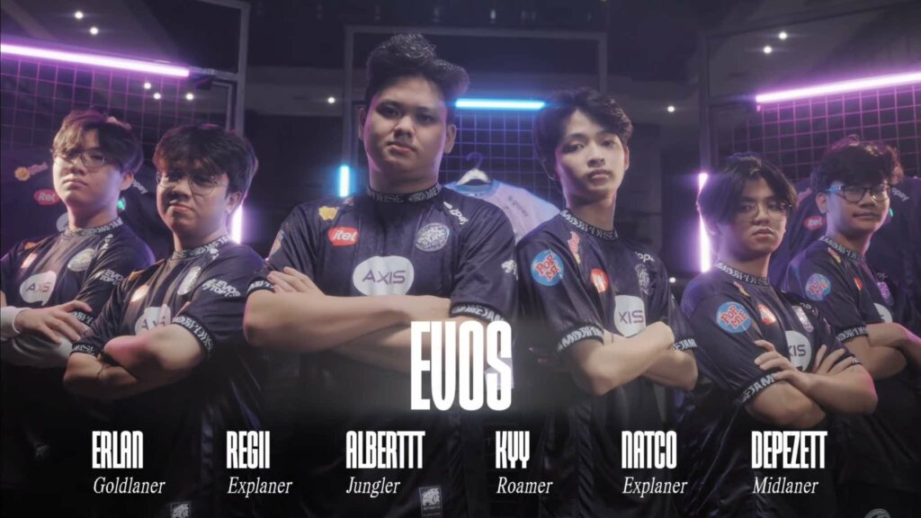 Roster EVOS MPL ID S15, EVOS, EVOS Esports, MLBB, Mobile Legends