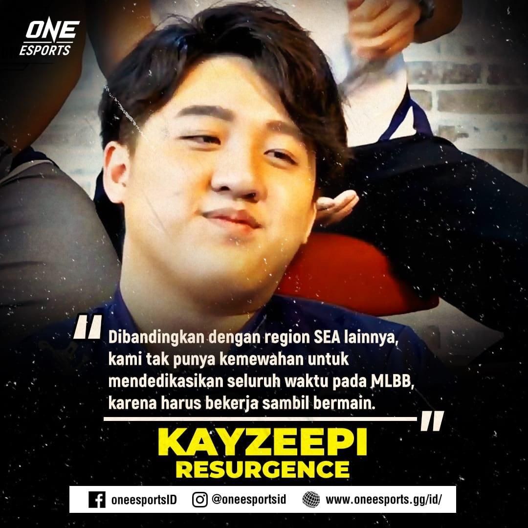 Kayzeepi Skuat Rsg Tak Punya Kemewahan Berkarier Mobile Legends Full